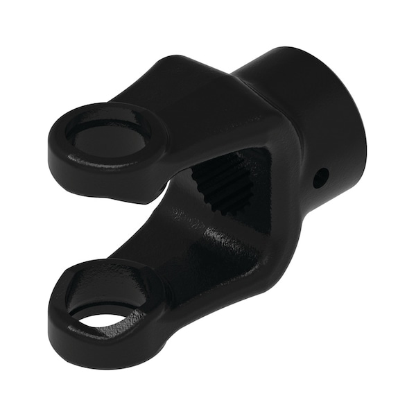 Spline Bore Implement Yoke (w/ Pin Hole) 0" x0" x0"